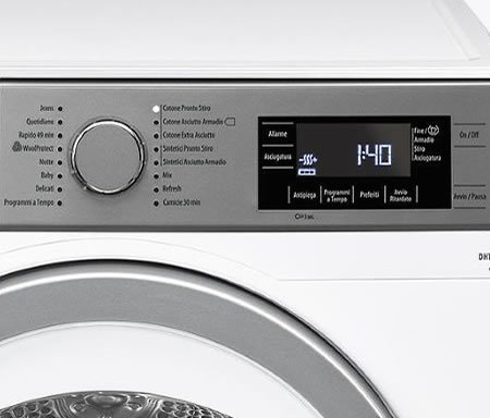 Scopri Asciugatrici e Lavasciuga Smeg Display Elettronico Scopri Asciugatrici e Lavasciuga Smeg Display Elettronico
