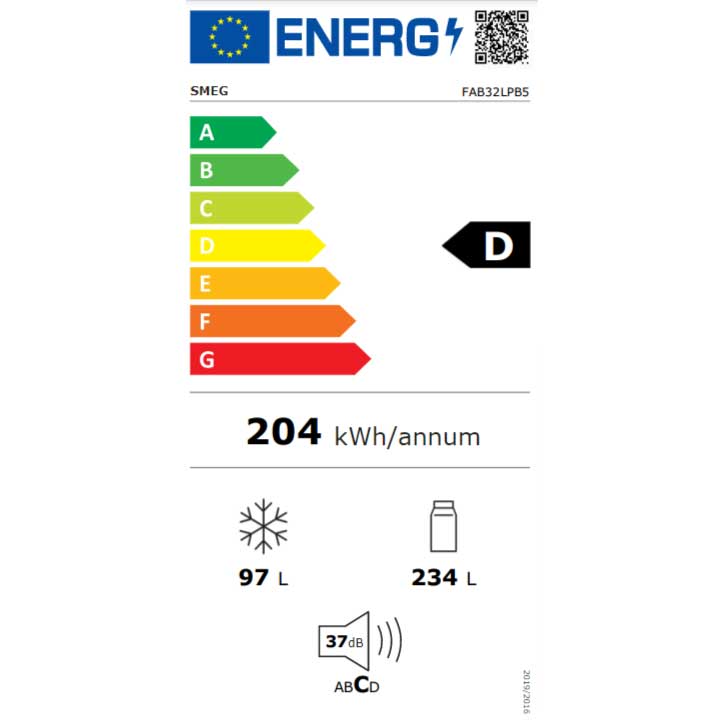 FAB32LPB5 etichetta energetica
