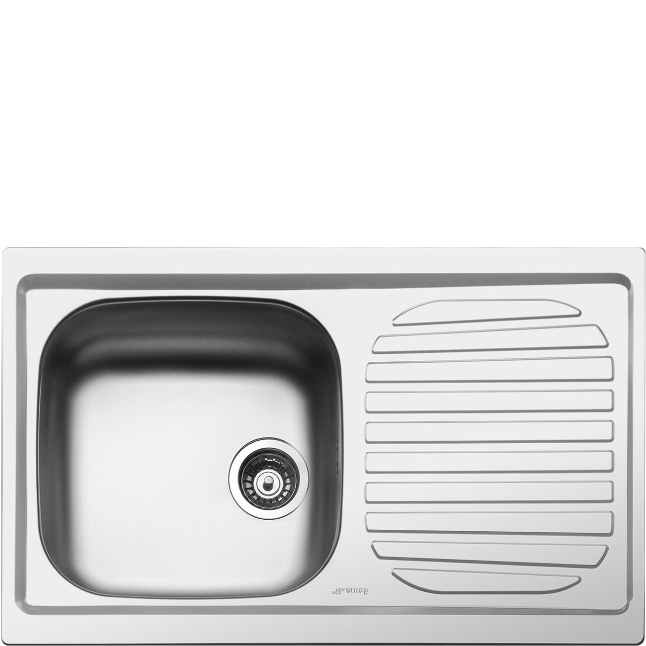 Smeg Lavello 79x50cm Acciaio Inox 1 Vasca LYP791S