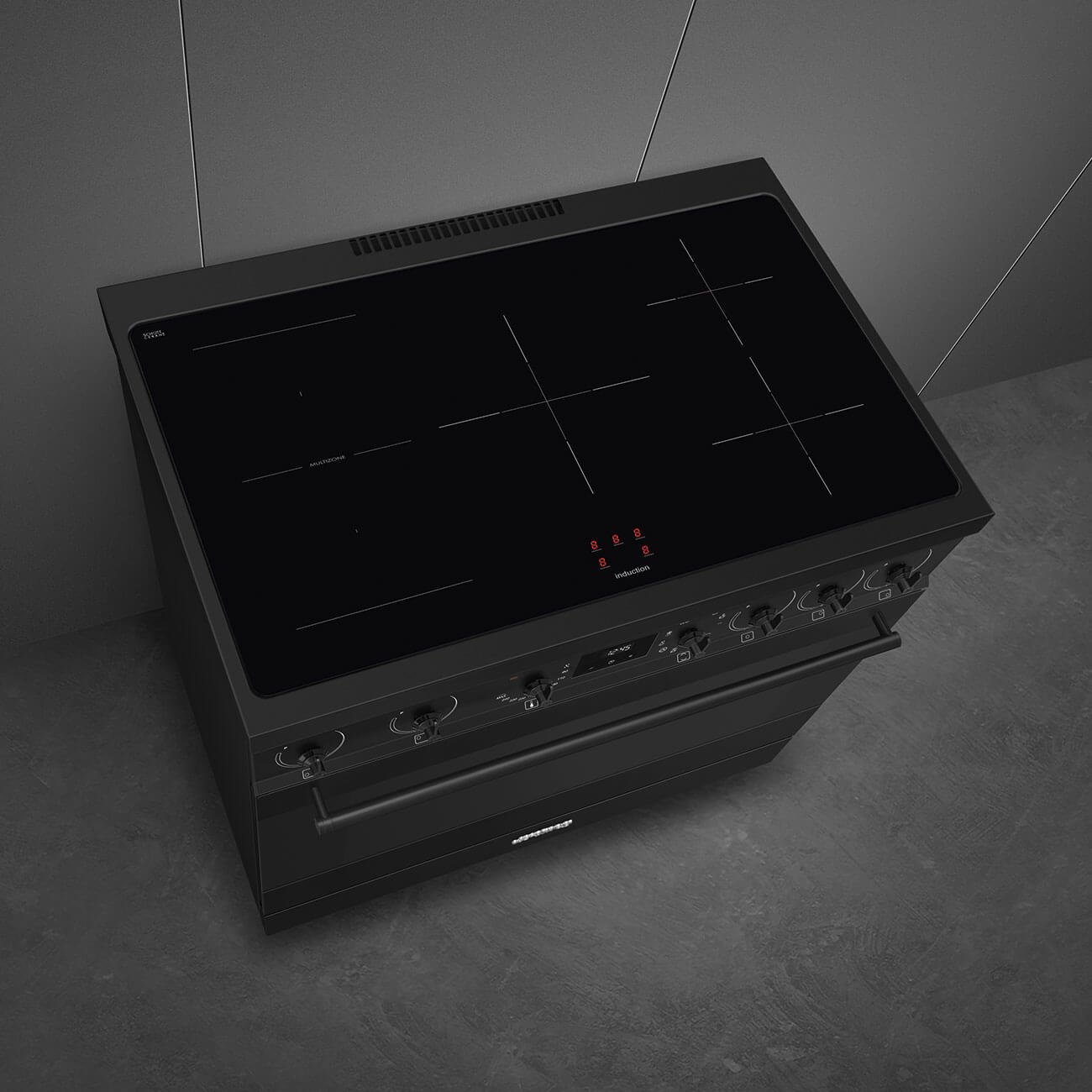 Smeg C9IMN2 cucina nera co