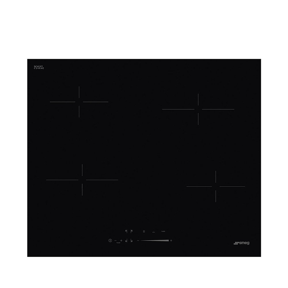 Smeg SE264TD1 Piano cottura Induzione da 60 cm - incasso filo/semifilo - Estetica Universale