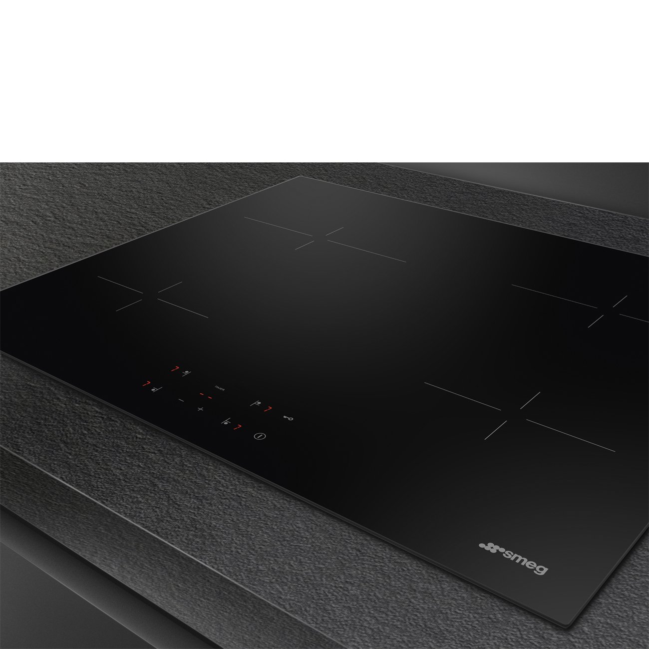 Smeg SE264TD1 piano cottura induzione nero