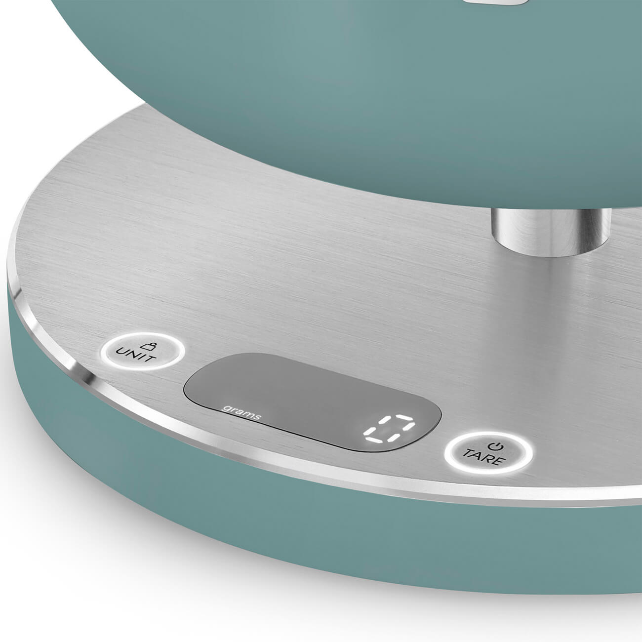 Bliancia diigitale da cucina Smeg KSC01EGMWW dispaly