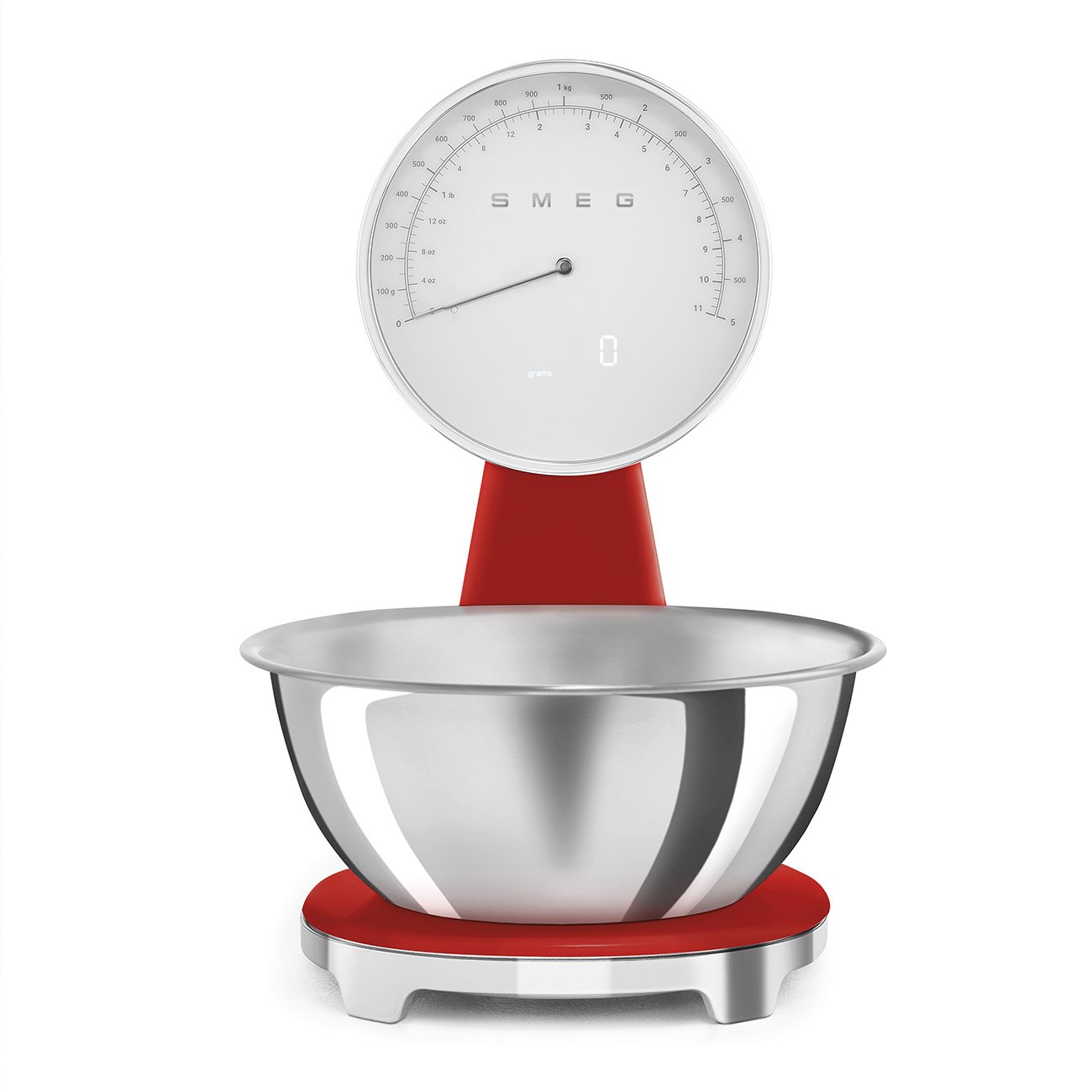 Bilancia Smeg KSF01RDWW rosso