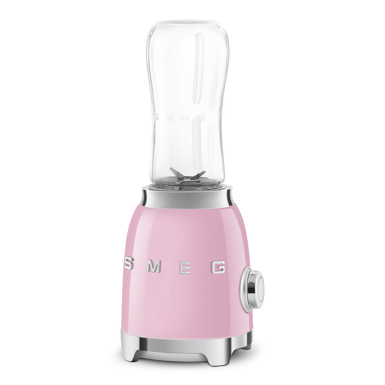 Frullatore compatto smeg rosa PBF01PKEU