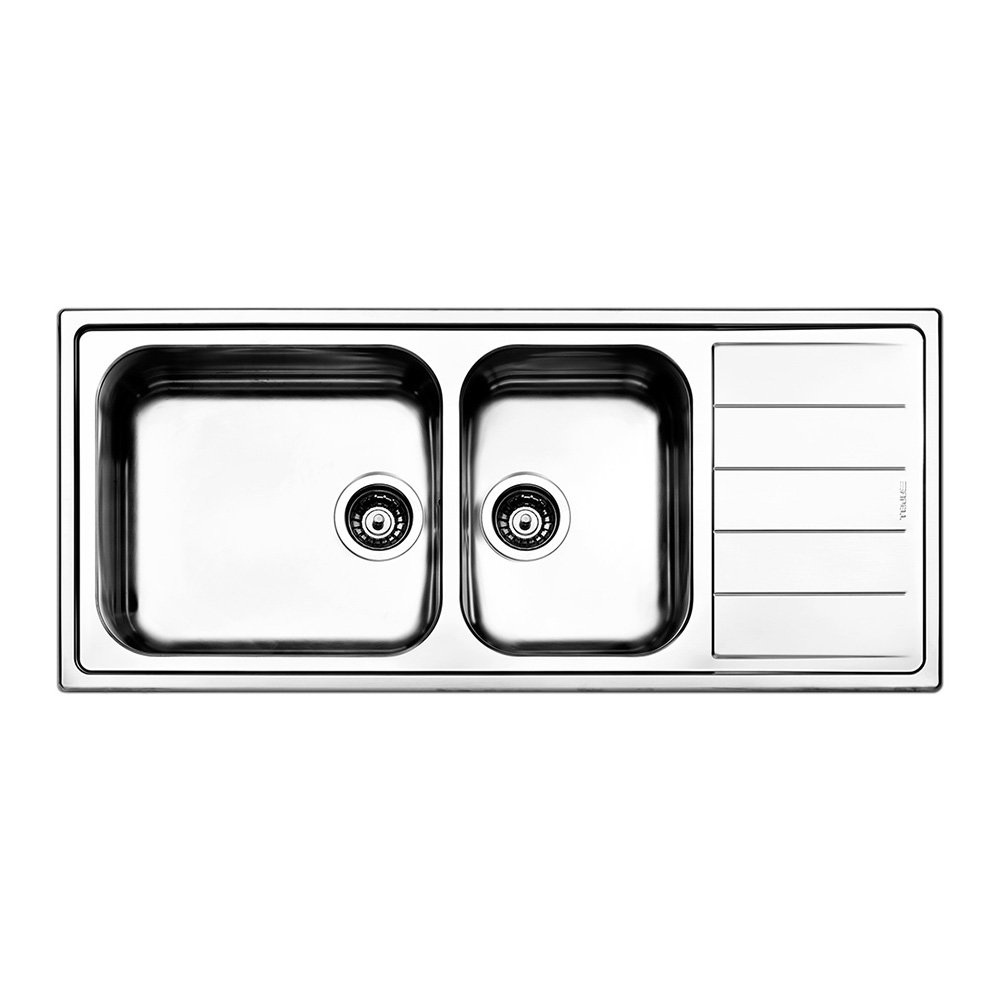 Apell LNG1162 lavello 2 con gocciolatoio vasche acciaio inox