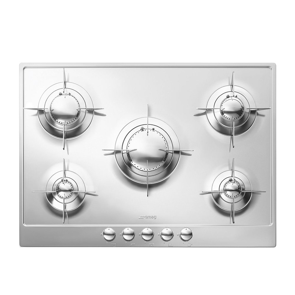 Smeg P705ES piano cottura acciaio inox 5 fuochi