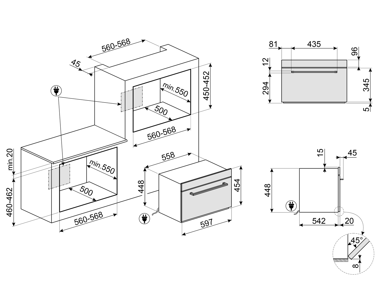 SF4400MCX1 disegno tecnico