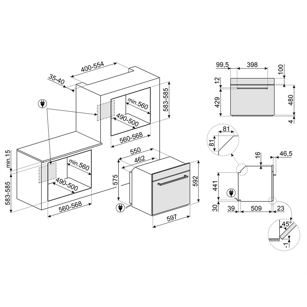 SMEG-SF6400TB-disegno-tecnico