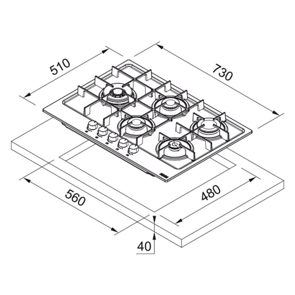Franke-FHMA-755-disegno-tecnico