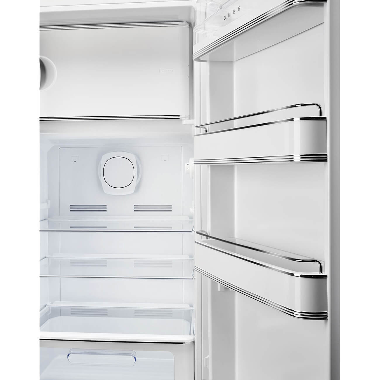 Smeg FAB28RDPP6 Perfectly pale aperto interno