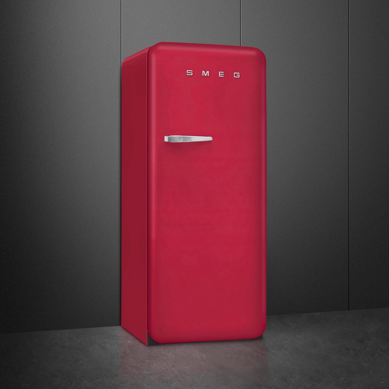 Smeg FAB28RDRB6 frigorifero rosso rubino anni 50
