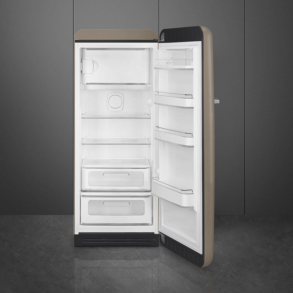 Smeg FAB28RDTP6 frigorifero Taupe apertp