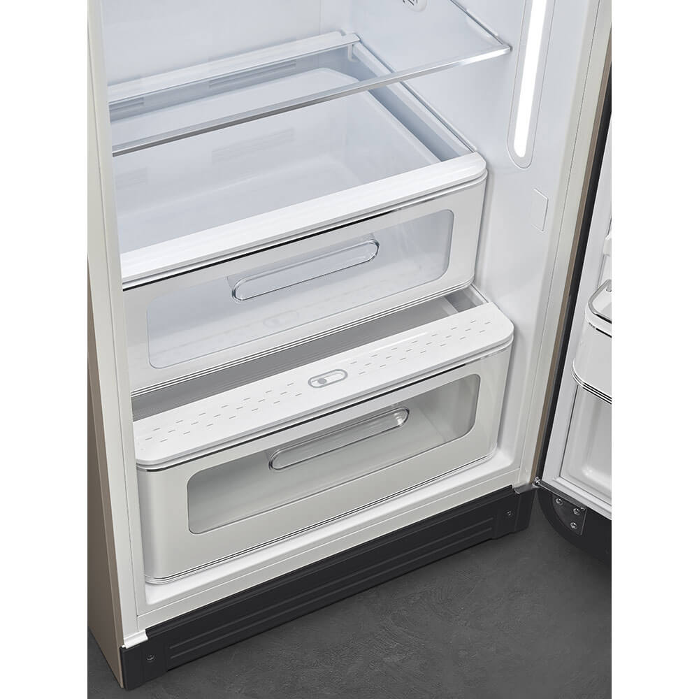 Smeg FAB28RDTP6 frigorifero Taupe interno