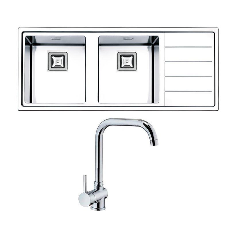Lavello LNP1162IRBCQ + Miscelatore APL2670CR