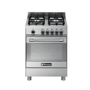 Tecnogas TCN1S66MG4X cucina 60 x60 cm in acciaio inox