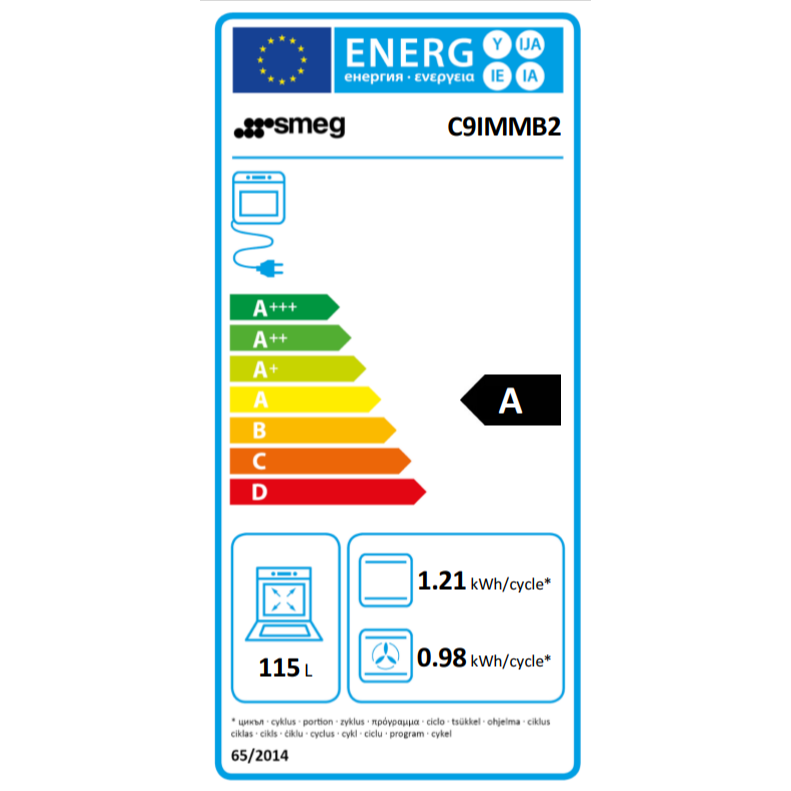 C9IMMB2 etichetta energetica