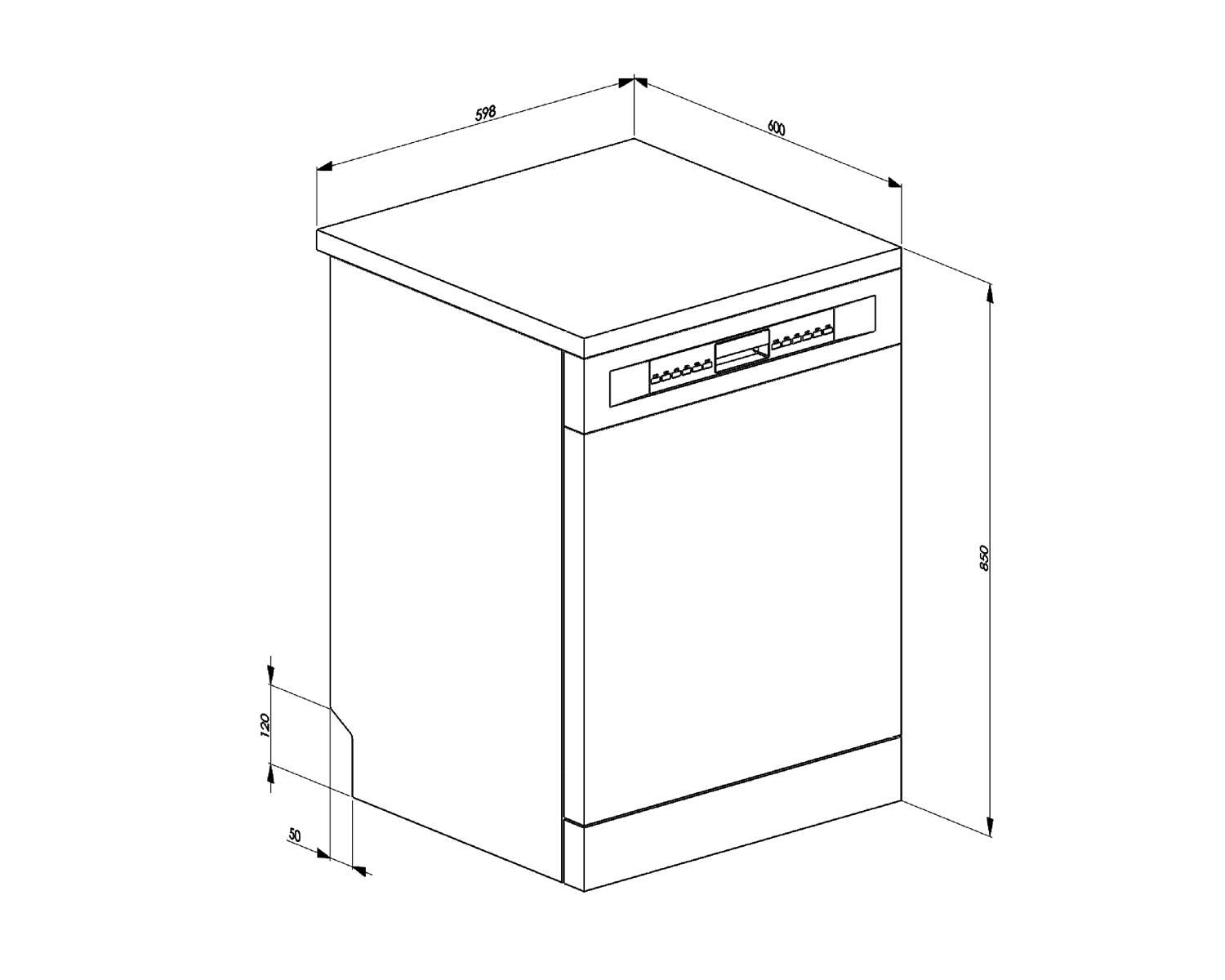 LVS344BQX disegno tecnico