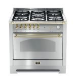 Lofra RSG96GVGT/Ci Cucina a gas Dolcevita da 60 cm, monoforno – Acciaio inox