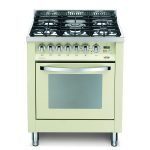 Lofra PBI76MFT/C Cucina Rainbow 70 cm con forno elettrico – Avorio