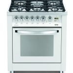 Lofra PBP76MFT/C Cucina Rainbow 70 cm con forno elettrico – Bianco perla