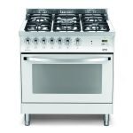 Lofra PBPG86MFT/C Cucina Rainbow con forno elettrico da 80 cm – Bianco perla