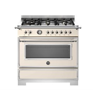 Cucina Bertazzoni HER96L1EAVT2 Heritage Avorio da 90 cm