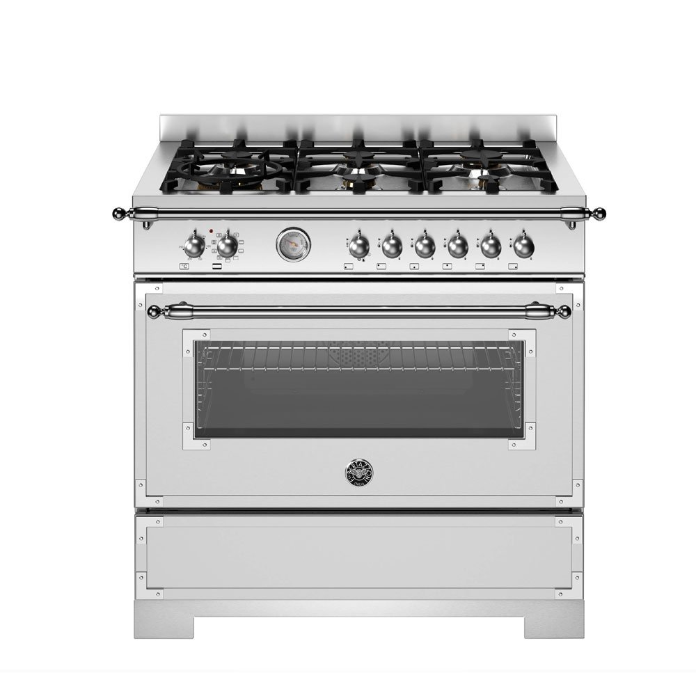 Cucina Bertazzoni HER96L1EXT2 Heritage Acciaio inox 90 cm