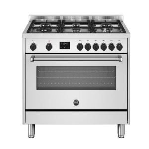 Cucina Bertazzoni MPL96L1EXC in acciaio inox da 90 cm con Maxi forno elettrico