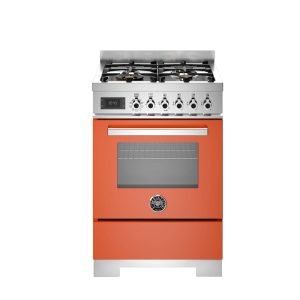 Cucina colorata Bertazzoni PRO64L1EART2 Professional arancio da 60 cm