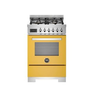 Cucina colorata Bertazzoni PRO96L1EGIT2 serie Professionale gialla da 60 cm